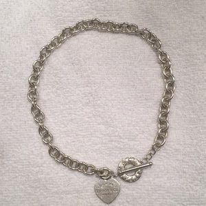 Tiffany & Co. Heart Tag Toggle Necklace